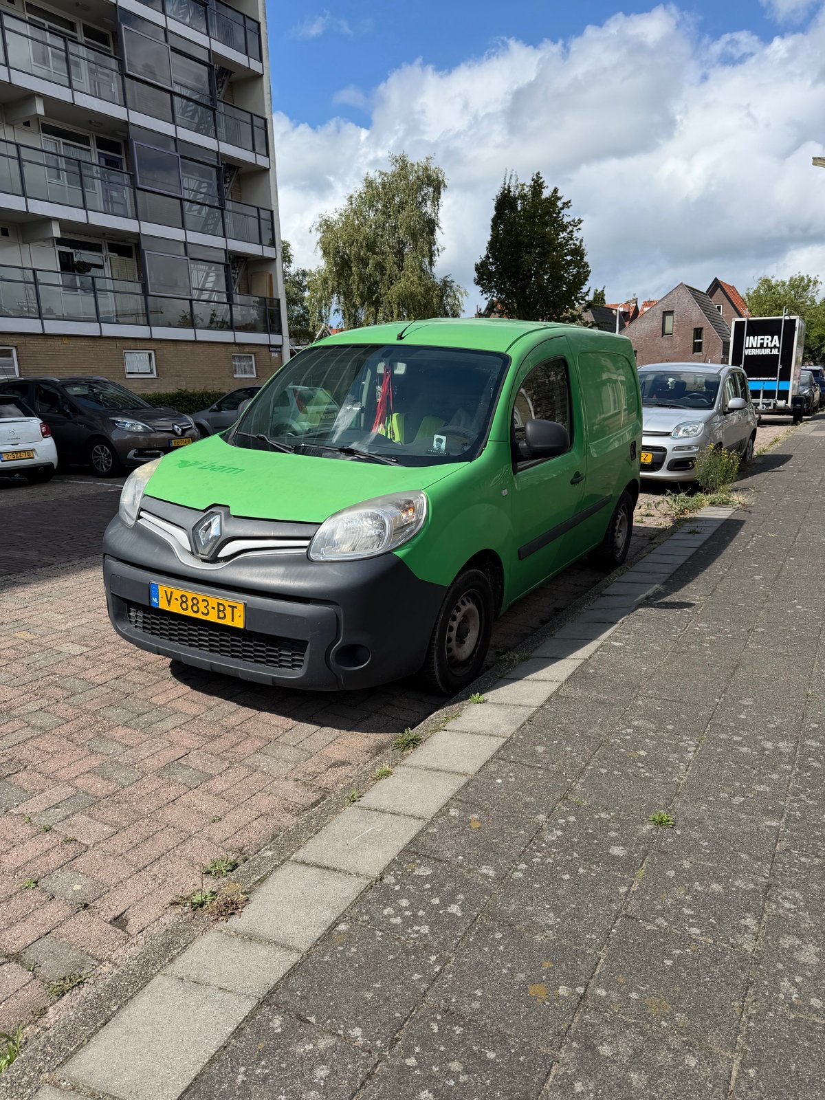 Renault Kangoo 1.5 DCI 66KW 2017, Voorwielaandrijving, Euro 5, Stof, Zwart