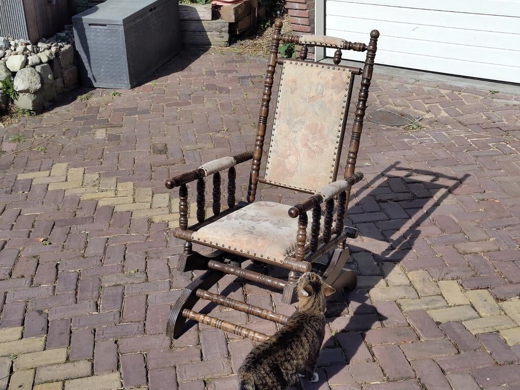 Schommelstoel met veer, Verzenden