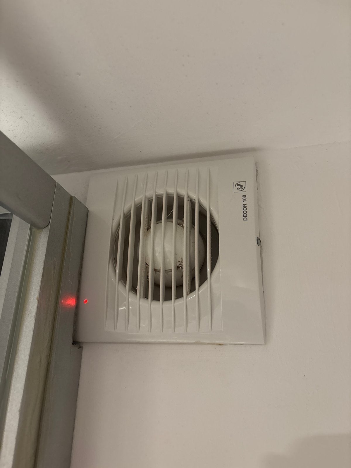 Decor 100 Afzuiger/Ventilator - Wit, Ophalen, Gebruikt