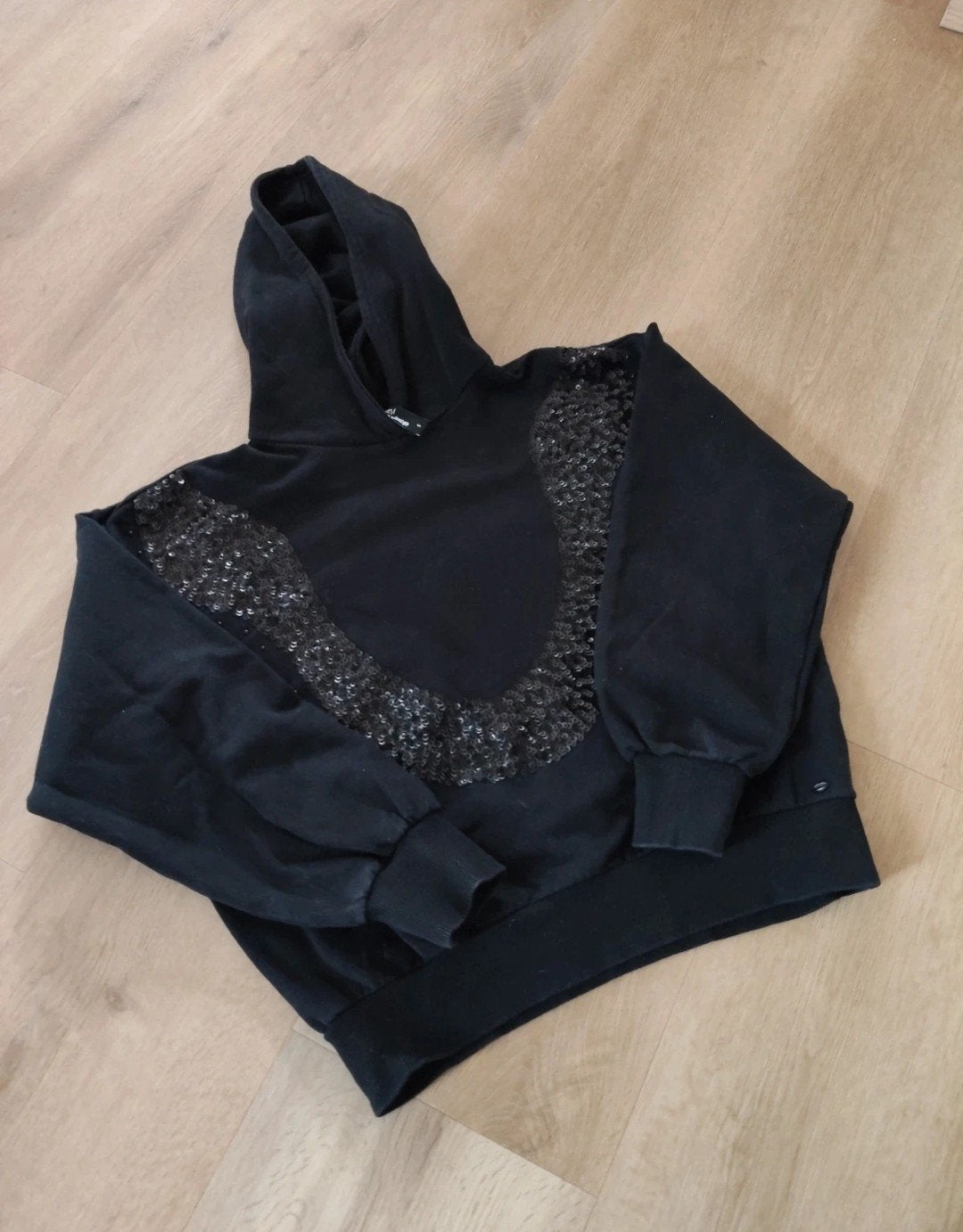 Super leuke hoodie maat S - Valt lekker ruim, Zwart, Ophalen of Verzenden, Eksept, Maat 36 (S)