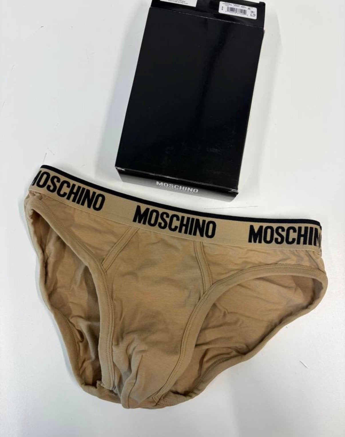 Moschino Slip Nieuw Medium, Verzenden, Beige, Slip