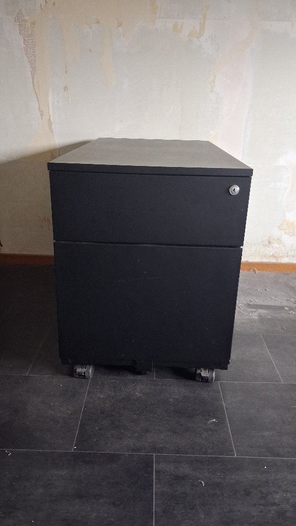 Metalen Ladenblok, Ophalen, Minder dan 50 cm, Gebruikt, 1 of 2 laden