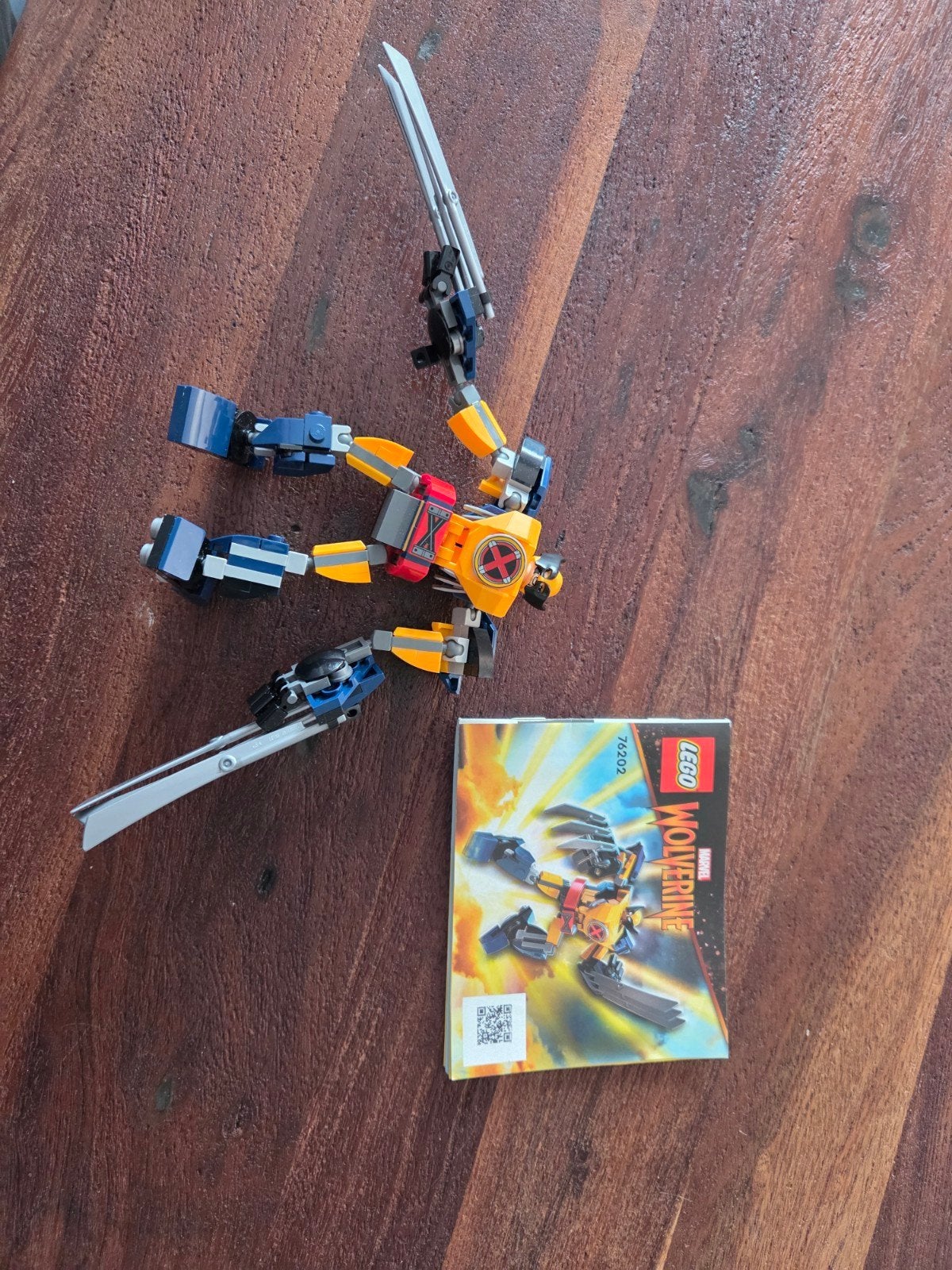 LEGO Marvel Wolverine Mech Armor 76202 - Zo goed als nieuw, Ophalen of Verzenden, Zo goed als nieuw, Overige merken