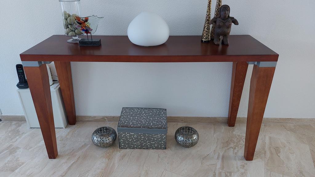 Sidetable, Ophalen, Gebruikt, 100 tot 150 cm, Kersenhout