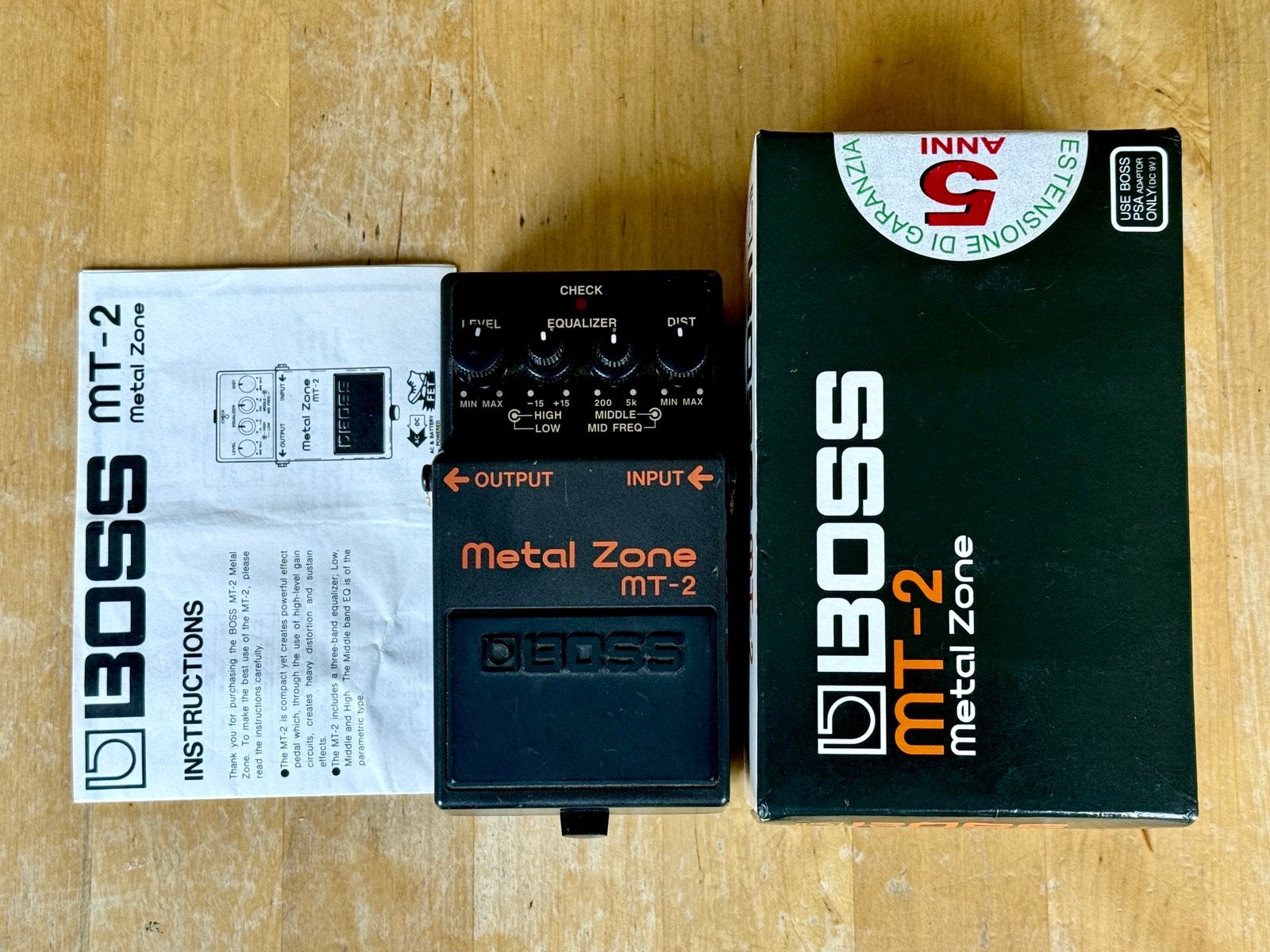 Boss MT-2 Metal Zone, Ophalen, Gebruikt, Distortion, Overdrive of Fuzz