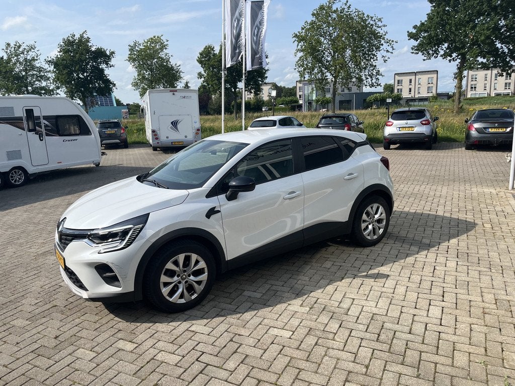 Renault Captur 1.0 TCe 90 Business Zen carplay / Cruise / tr, Auto's, Renault, Voorwielaandrijving, Gebruikt, Euro 6, Wit