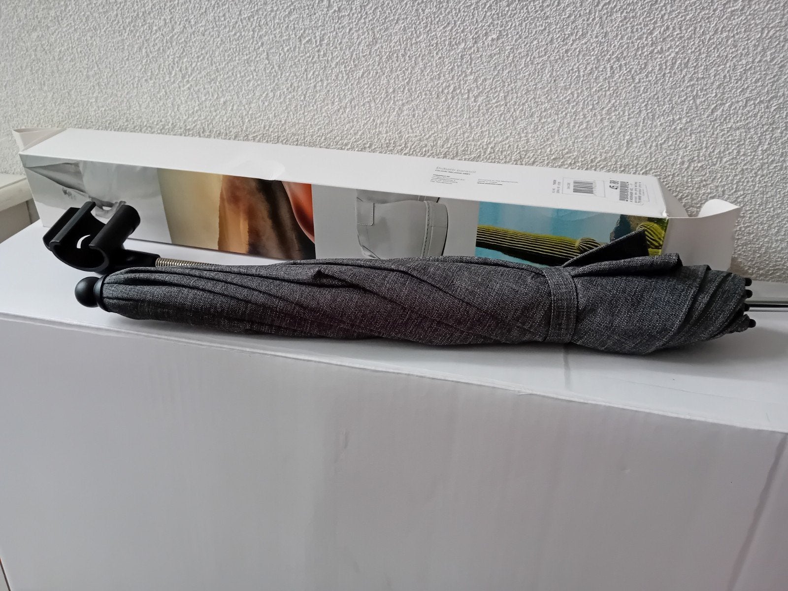 dubatti one parasol, paraplu grijs, Kinderen en Baby's, Ophalen of Verzenden, Nieuw, Overige merken