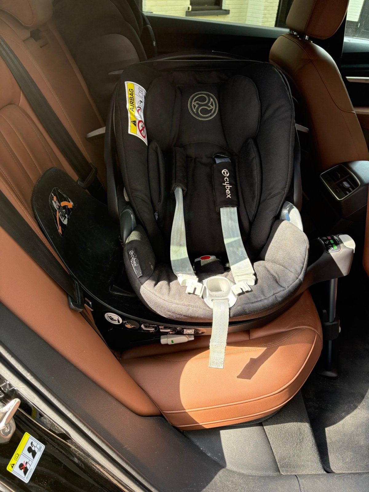 Cybex autostoel Cloud Platinum iSize met Base, Zo goed als nieuw, Isofix, 0 t/m 13 kg, Ophalen