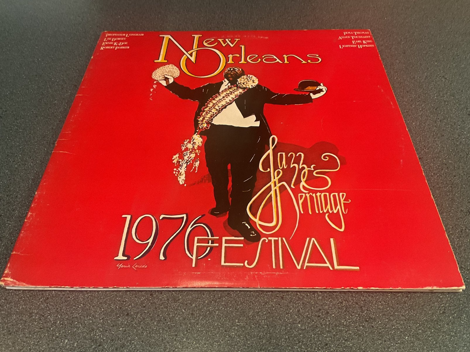 New Orleans Jazz Festival 1976 2LP, Cd's en Dvd's, Vinyl | Jazz en Blues, 1960 tot 1980, Gebruikt, Ophalen of Verzenden, 12 inch