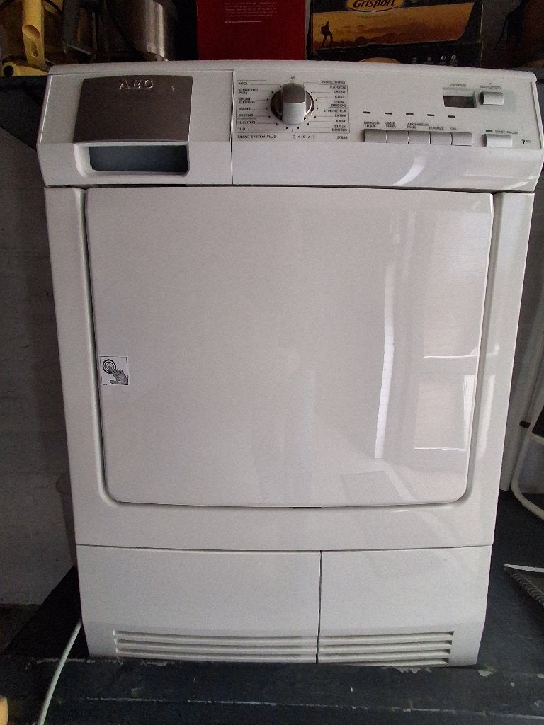 Wasdroger AEG electrolux, Ophalen, 6 tot 8 kg, Gebruikt, Anti-kreukfase