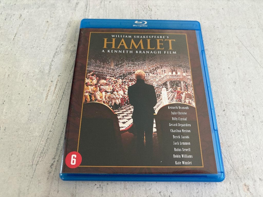 Hamlet Blu Ray, Ophalen of Verzenden, Zo goed als nieuw, Actie