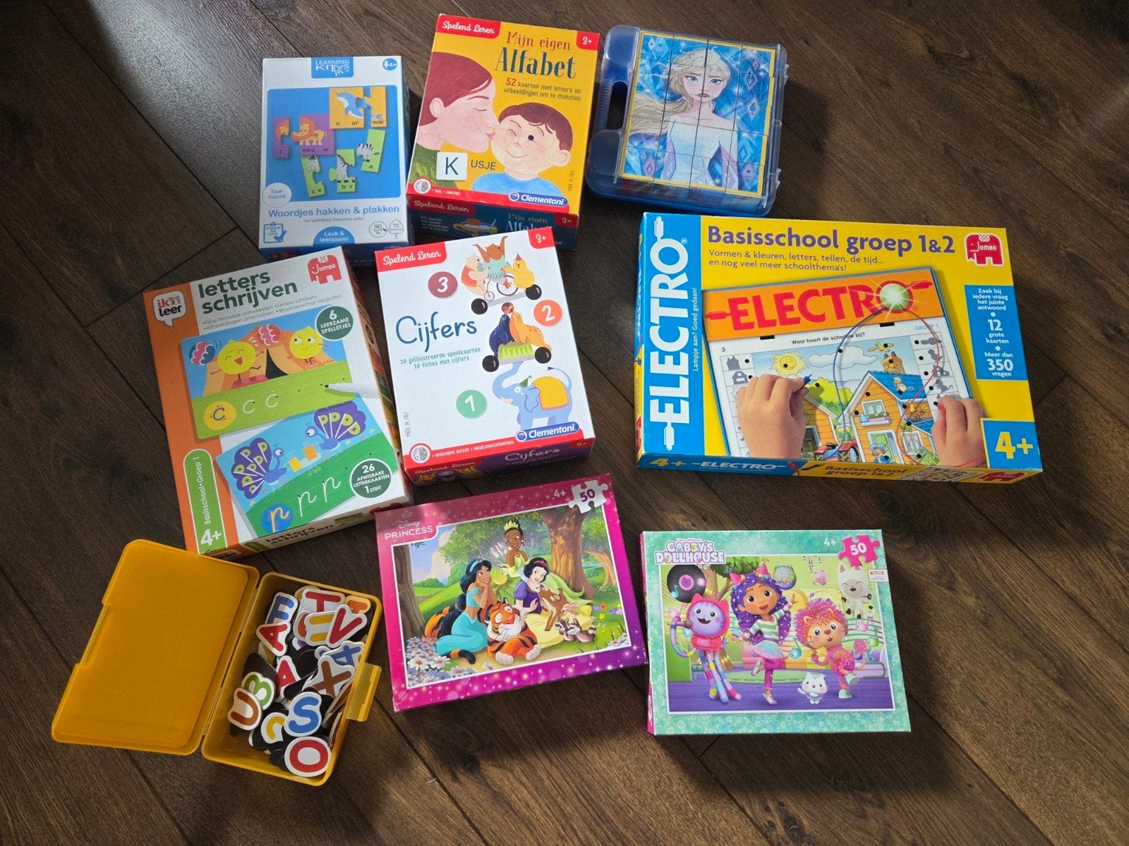 9 Educatieve spelletjes en puzzels 3+ en 4+, Ophalen, Zo goed als nieuw, Puzzelen