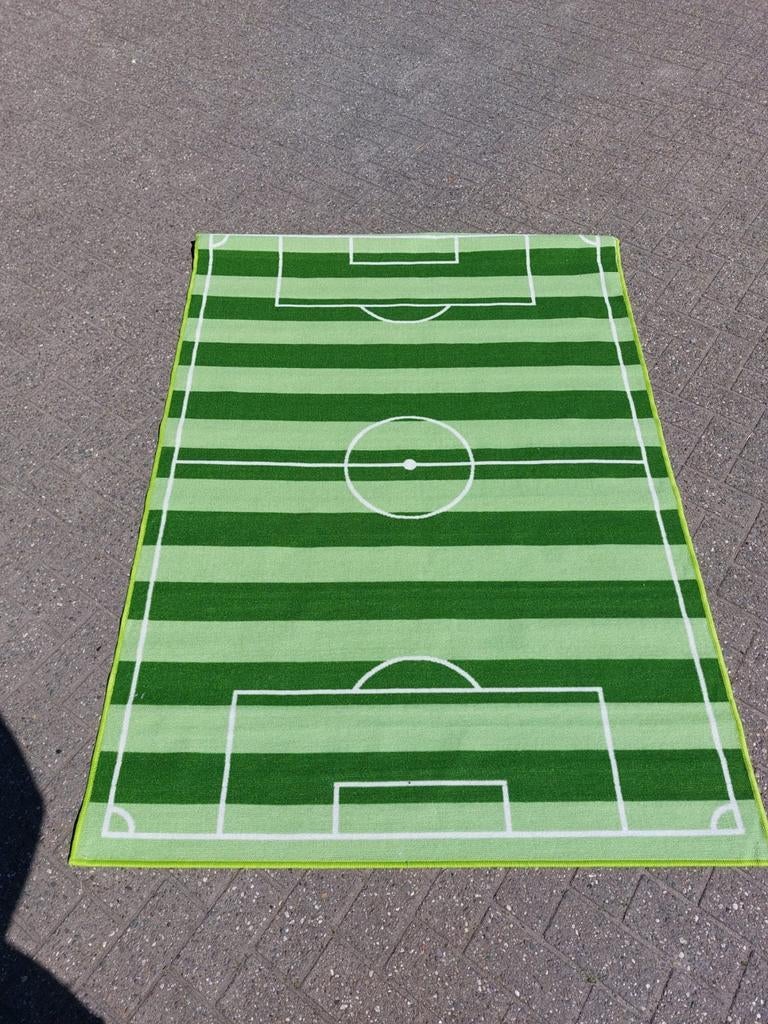 Footbal field 190x133 cm kinderkamer tapijt, Ophalen, 100 tot 150 cm, Nieuw, 150 tot 200 cm
