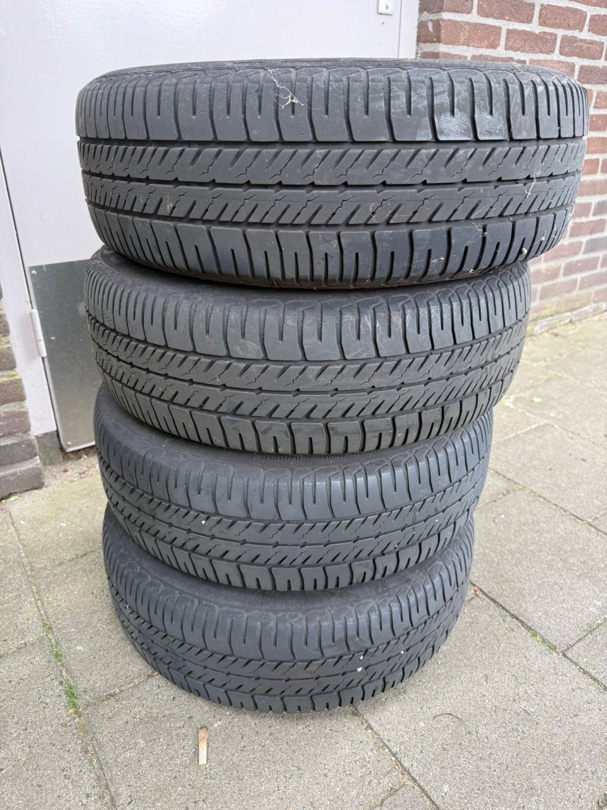 Auto velgen met banden 175/65/R14 82T, Ophalen, Gebruikt