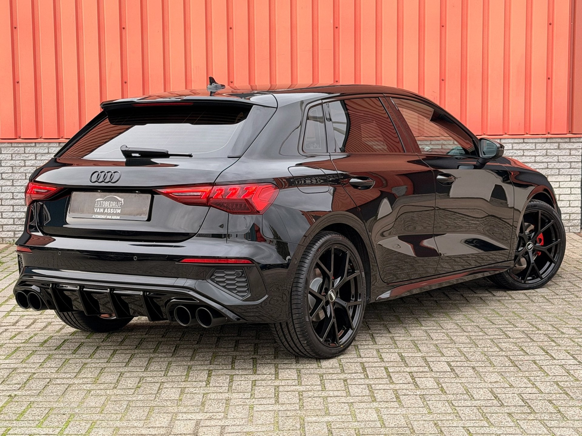 Audi A3 Sportback 35 TFSI 3x S-Line Carplay PDC ACC DAB 19"R, Auto's, Dealer onderhouden, 150 pk, Leder en Stof, Zwart