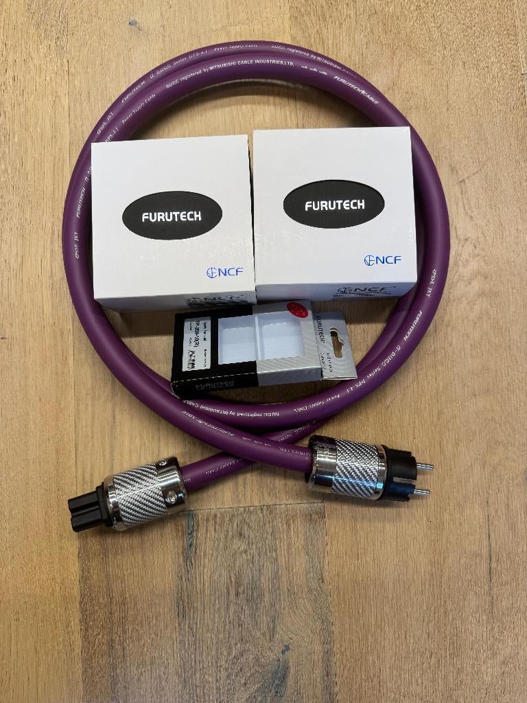 FURUTECH POWER CABLE DPS 4.1, Ophalen of Verzenden, Gebruikt, 2 tot 5 meter, Overige kabels