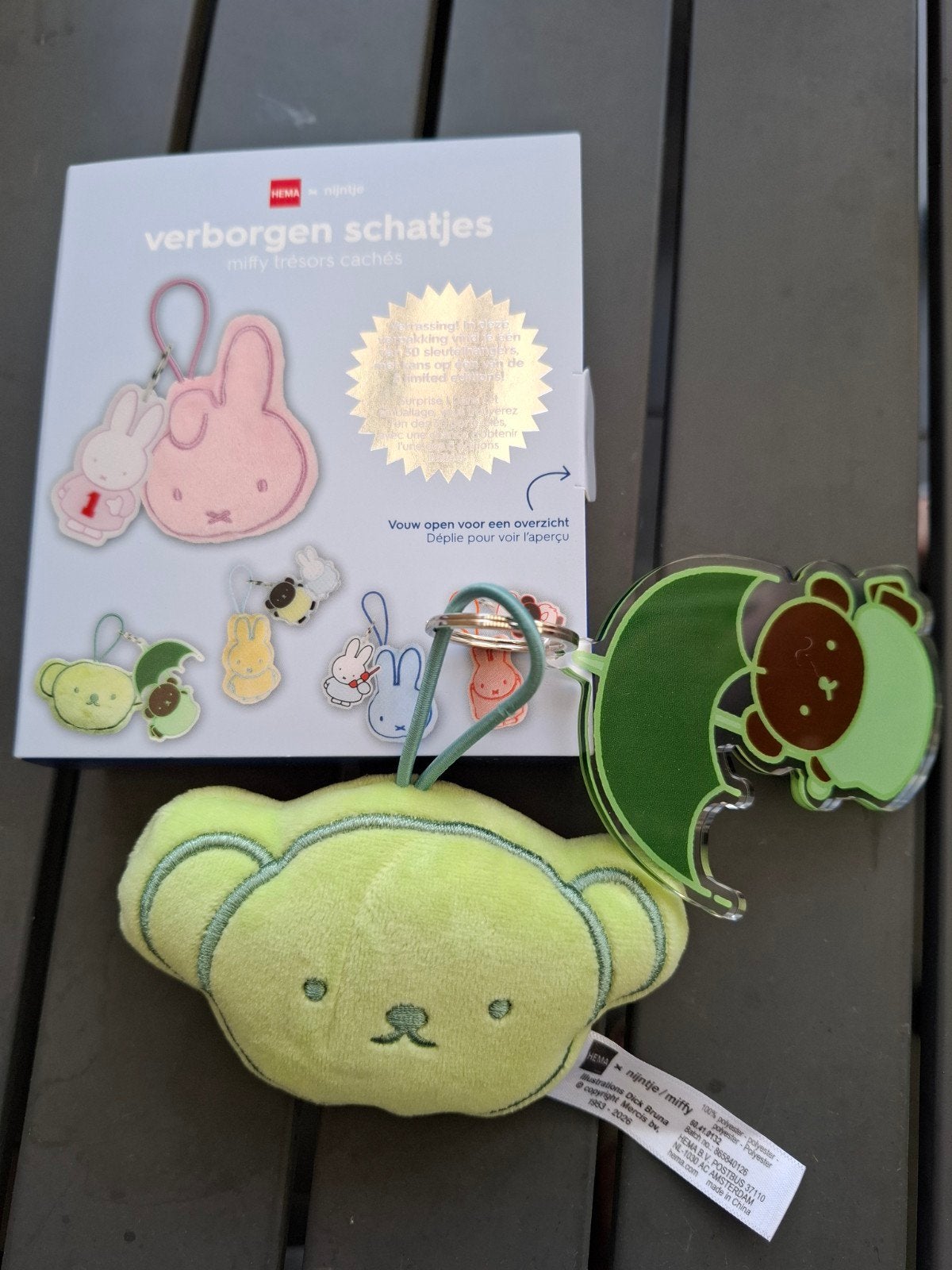 Nijntje/Miffy Verborgen Schatjes Sleutelhanger - Nieuw, Verzamelen, Ophalen of Verzenden, Nieuw