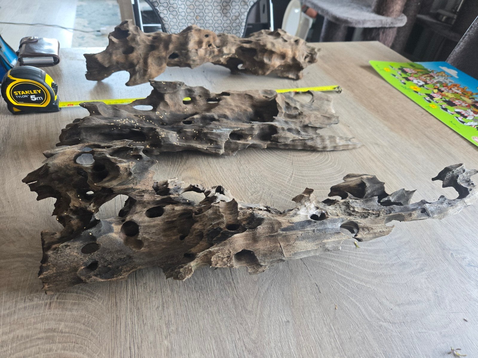 3 mooie stukken hout voor aquarium, Dieren en Toebehoren, Vis