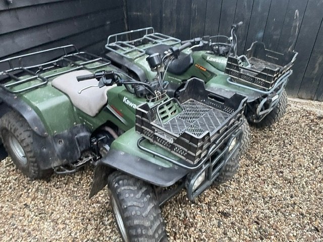 Kawasaki klf 300  - drie  robuuste quads te koop, Ophalen, Gebruikt