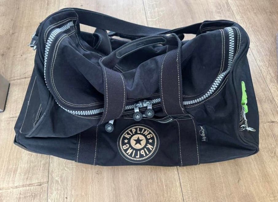 Kipling reistas koffer ophalen of verzenden!, 30 cm of meer, Zwart, Zo goed als nieuw, Wieltjes