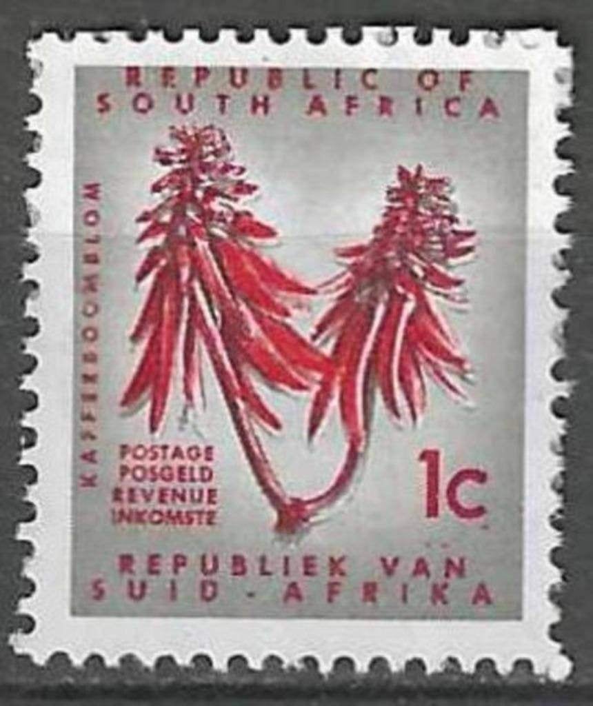 Zuid-Afrika 1962/1963 - Yvert 265 - Flora en Fauna (ZG), Verzenden, Zuid-Afrika, Postfris