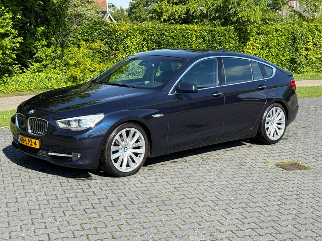 BMW 535i GT grand turismo AUT 2010. Panorama dak nieuwe apk, Automaat, Achterwielaandrijving, Zwart, Blauw