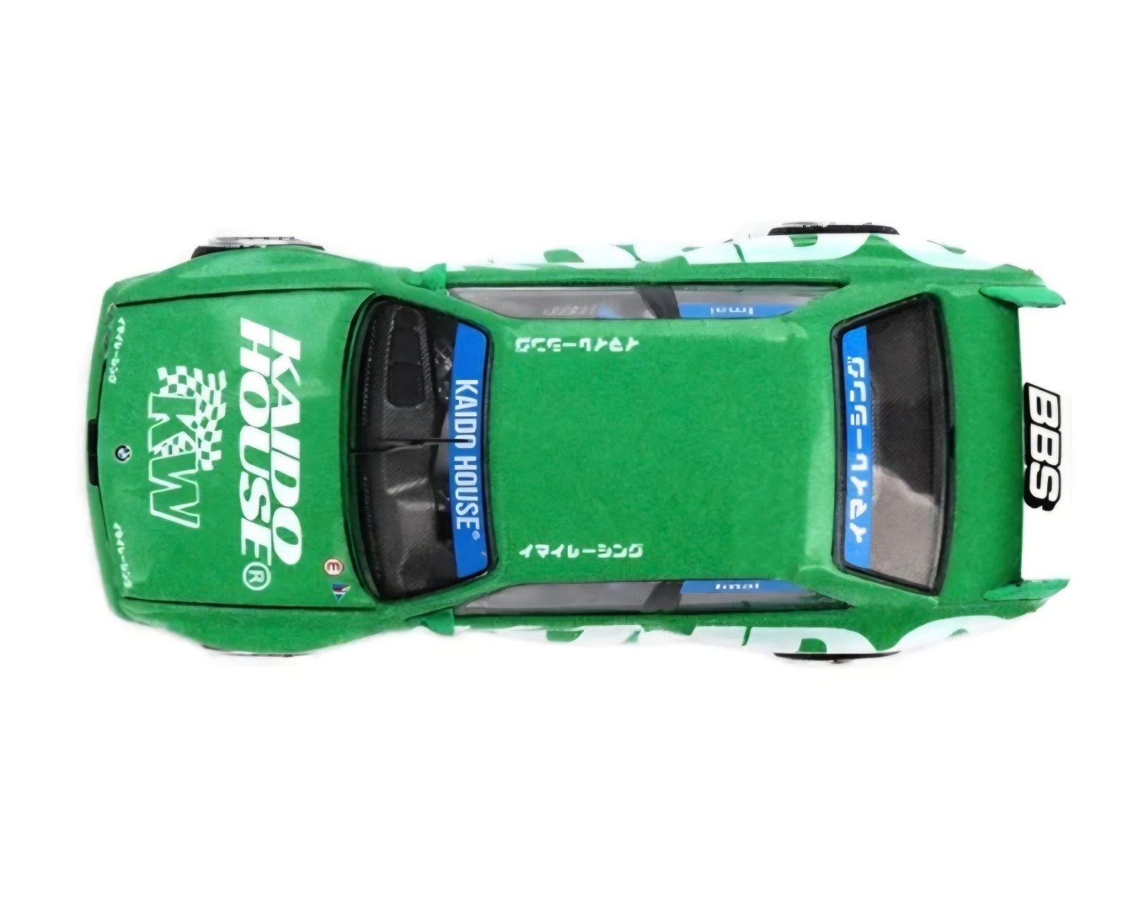 Mini Gt – 1989 BMW M3 (E30) KAIDO Works V2, green/white – 24, Mymodelcar@outlook.com, Auto, Ophalen of Verzenden, Mini gt