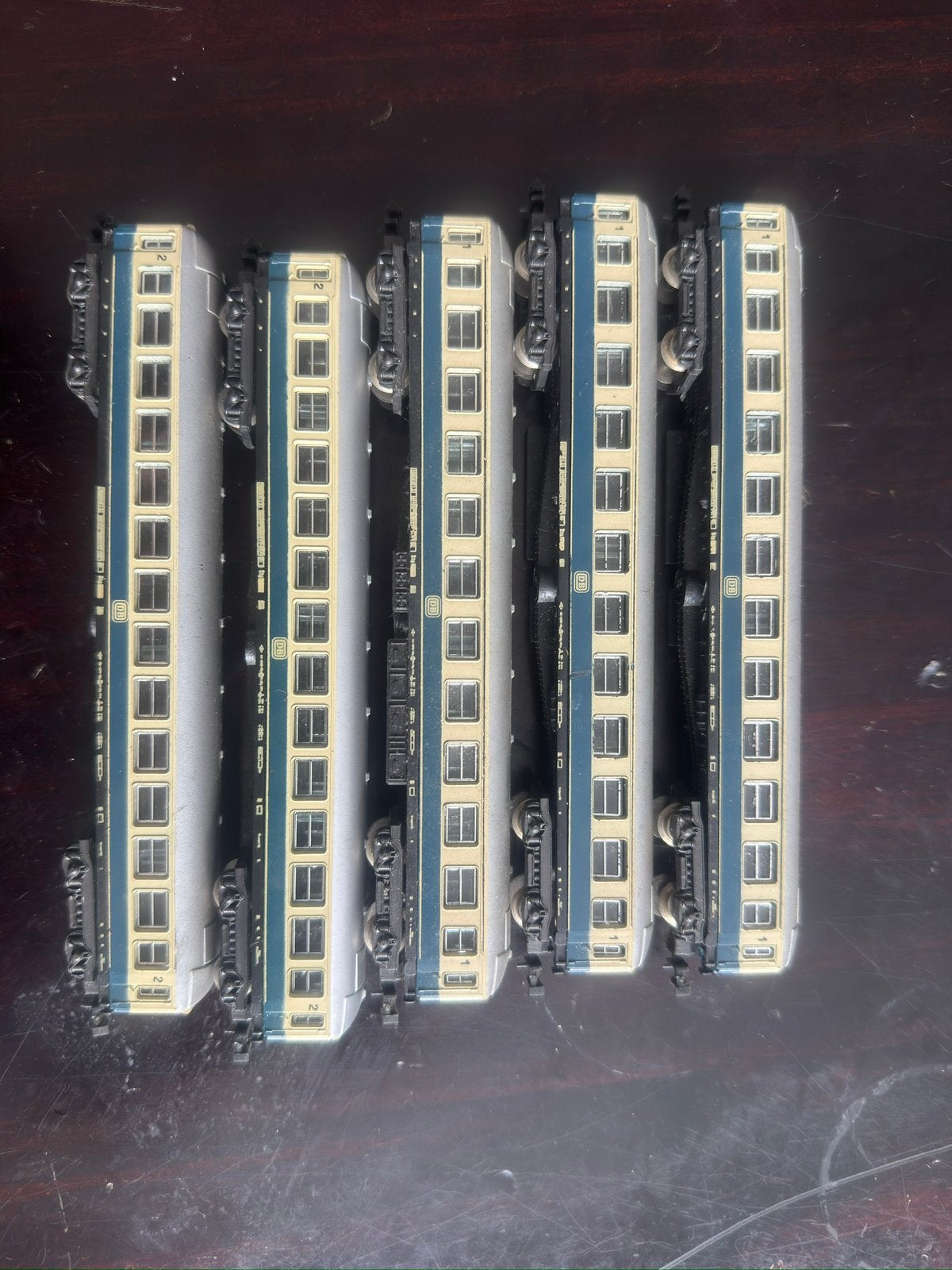 Lima DB rijtuigen set | 1/160 N spoor, Gebruikt, Gelijkstroom, Wagon, Ophalen of Verzenden