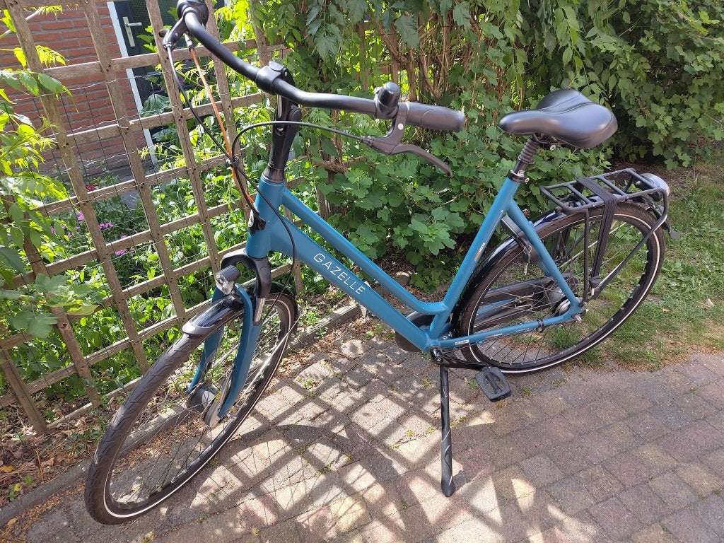 Damesfiets Gazelle Vento C7, Fietsen en Brommers, Fietsen | Dames | Damesfietsen, Ophalen, Gebruikt, Versnellingen, 56 cm of meer