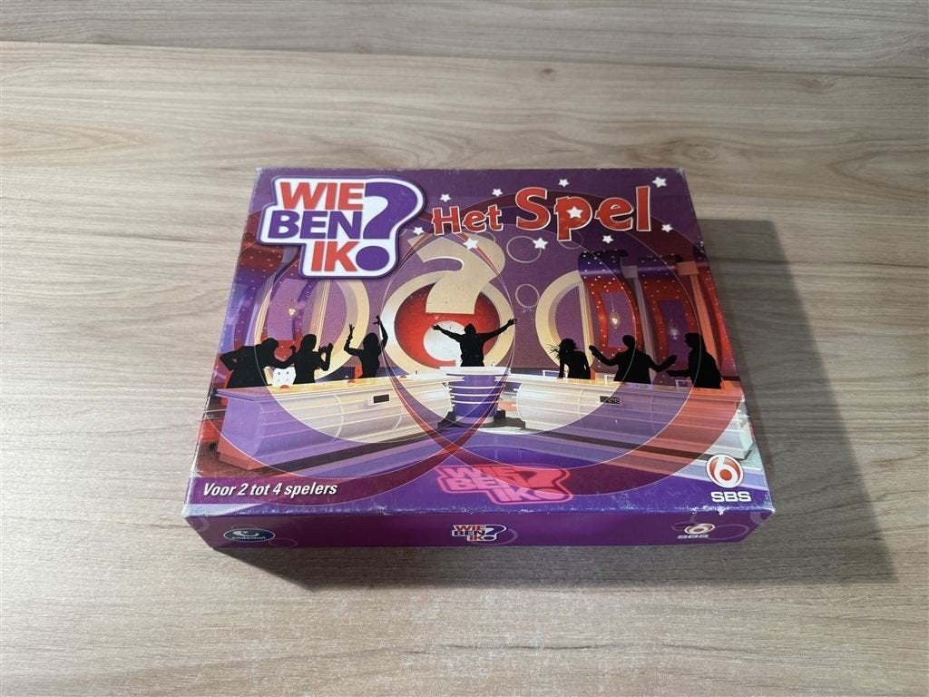 Wie ben ik het spel - sbs - s6056, Hobby en Vrije tijd, Gezelschapsspellen | Bordspellen, Verzenden, Zo goed als nieuw