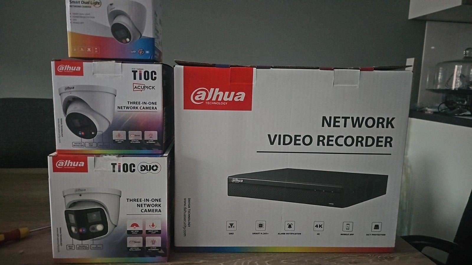 Dahua Camera Set NIEUW!, Ophalen of Verzenden, Nieuw, Buitencamera