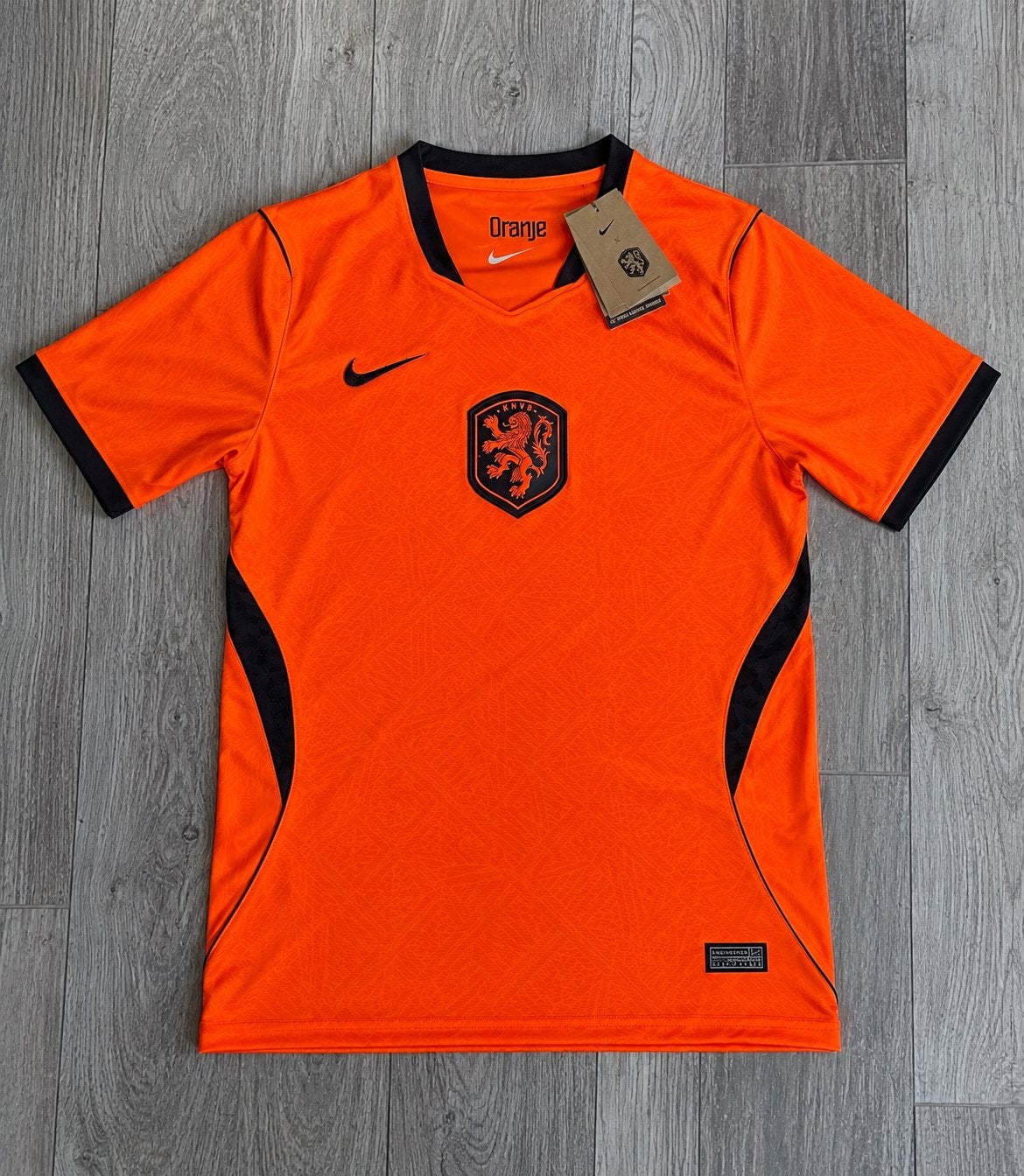 Nike Oranje Thuisshirt KNVB - Nieuw met labels maat L, Maat 48/50 (M), Nieuw, Oranje, Ophalen of Verzenden