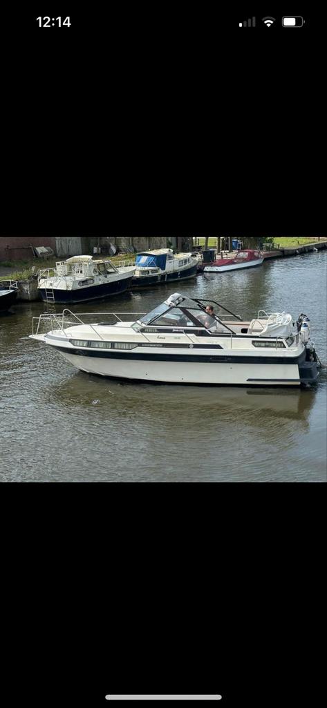 Motorjacht Scand 27 - Comfortabel en Robuust, Watersport en Boten, Motorboten en Motorjachten, Ophalen, Gebruikt, Diesel, Polyester