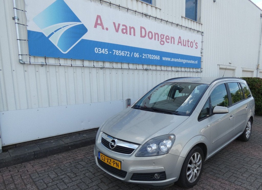 Opel ZAFIRA 2.2 TEMPTATION Automaat,7Pers,Clima,Cruise,PDC, Auto's, Gebruikt, 4 cilinders, 150 pk, 7 stoelen