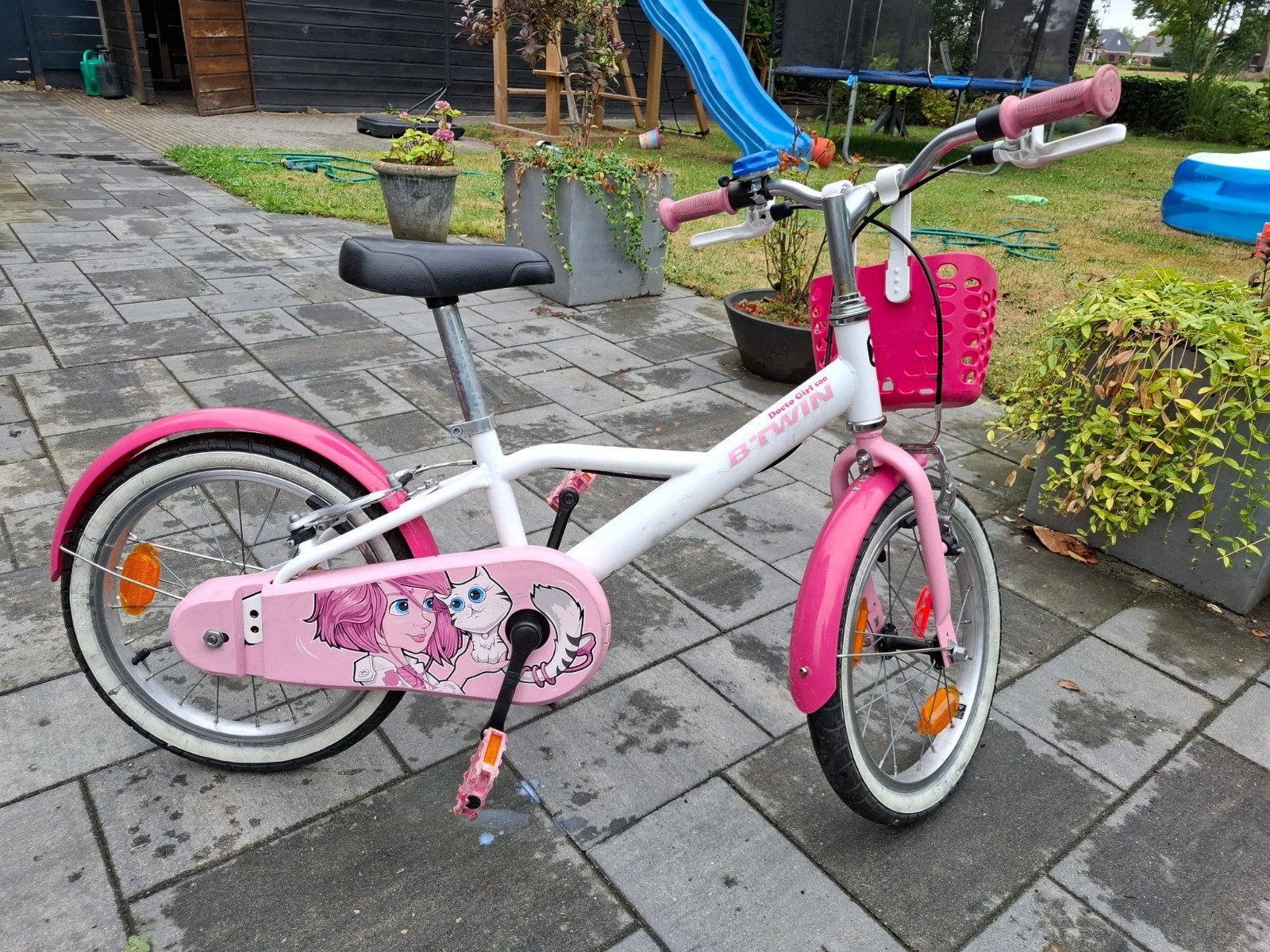 Kinderfiets 16 inch - B'TWIN, Fietsen en Brommers, Fietsen | Kinderfietsjes, Ophalen, B'TWIN, Velgrem, 16 tot 20 inch