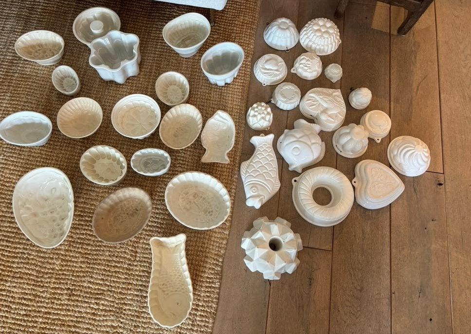Vintage Puddingvormen Collectie - Keramiek, Ophalen