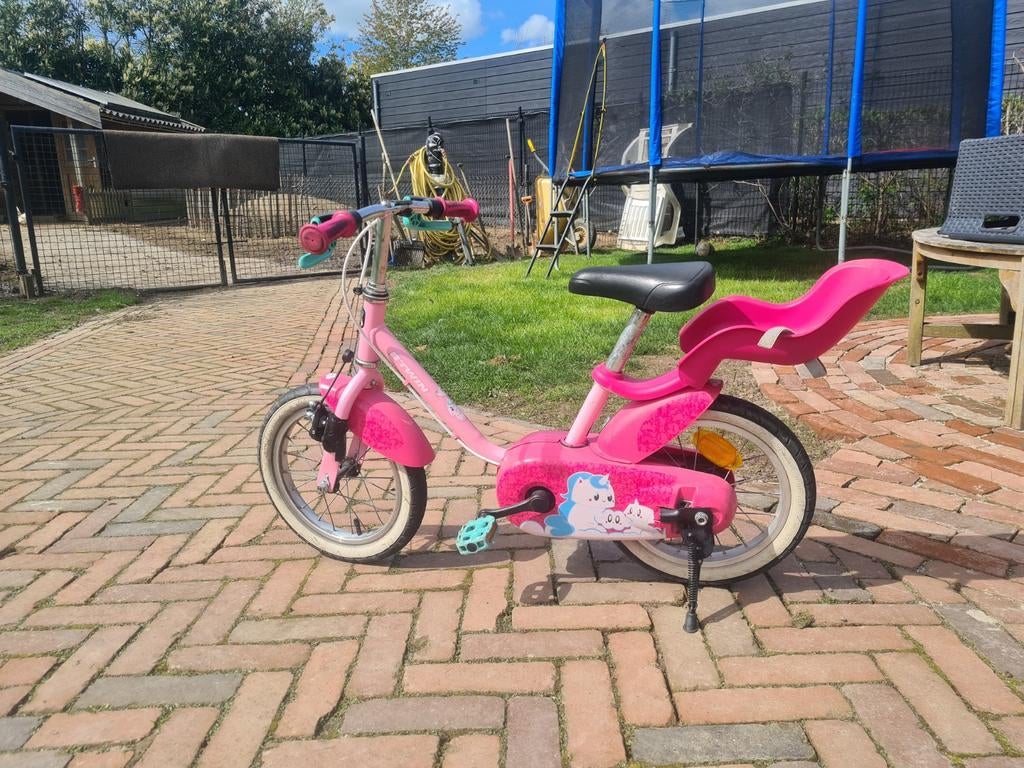 Super leuke meisjes kinderfiets 14 inch unicorn, Ophalen of Verzenden, Overige modellen