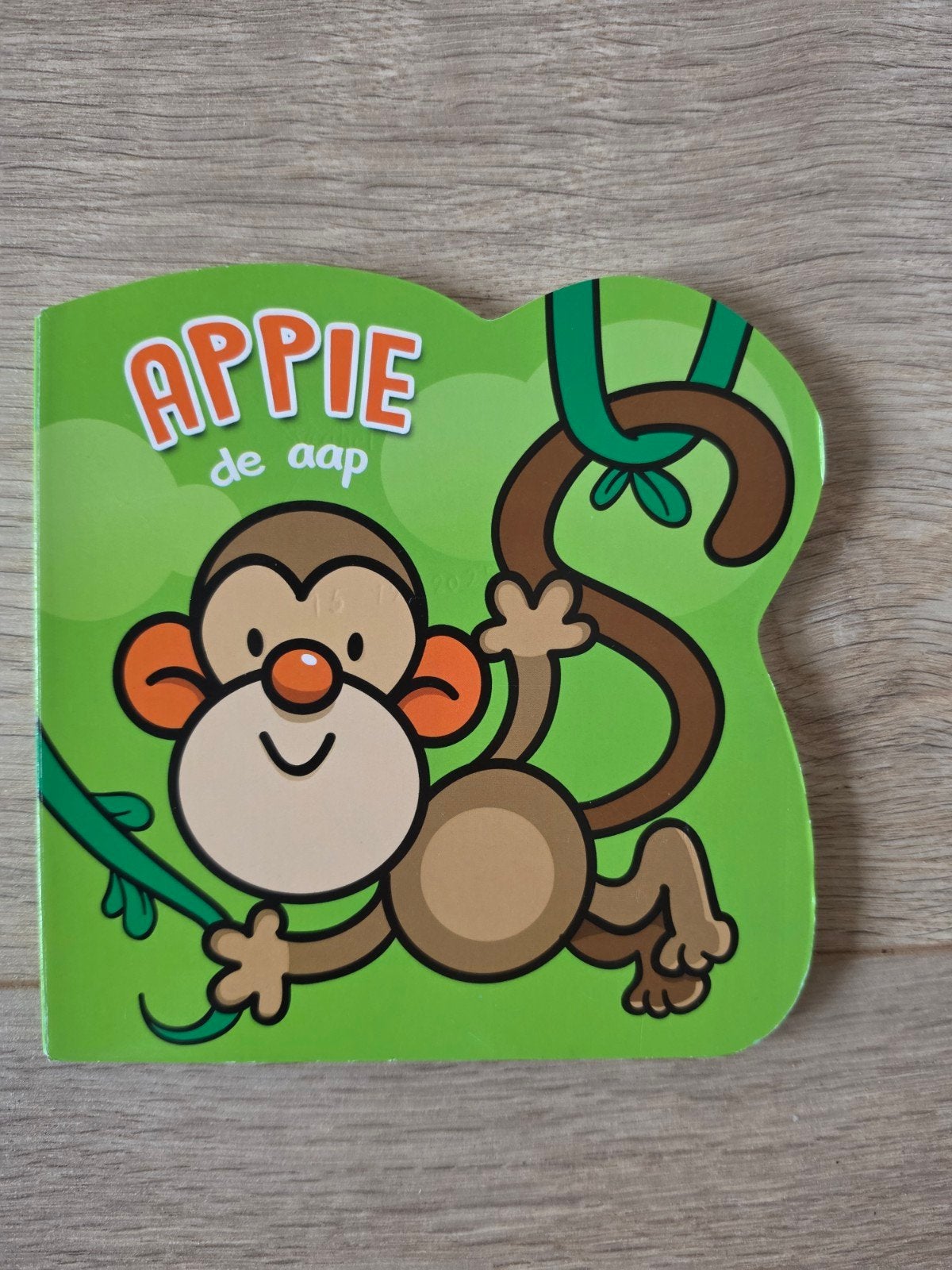 Apple de aap klein dik karton boekje nieuw, Ophalen of Verzenden, Nieuw