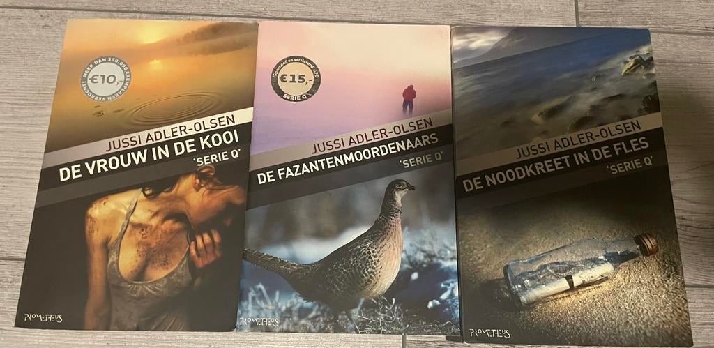Jussi Adler Olsen (3x), Boeken, Thrillers, Ophalen of Verzenden, Zo goed als nieuw