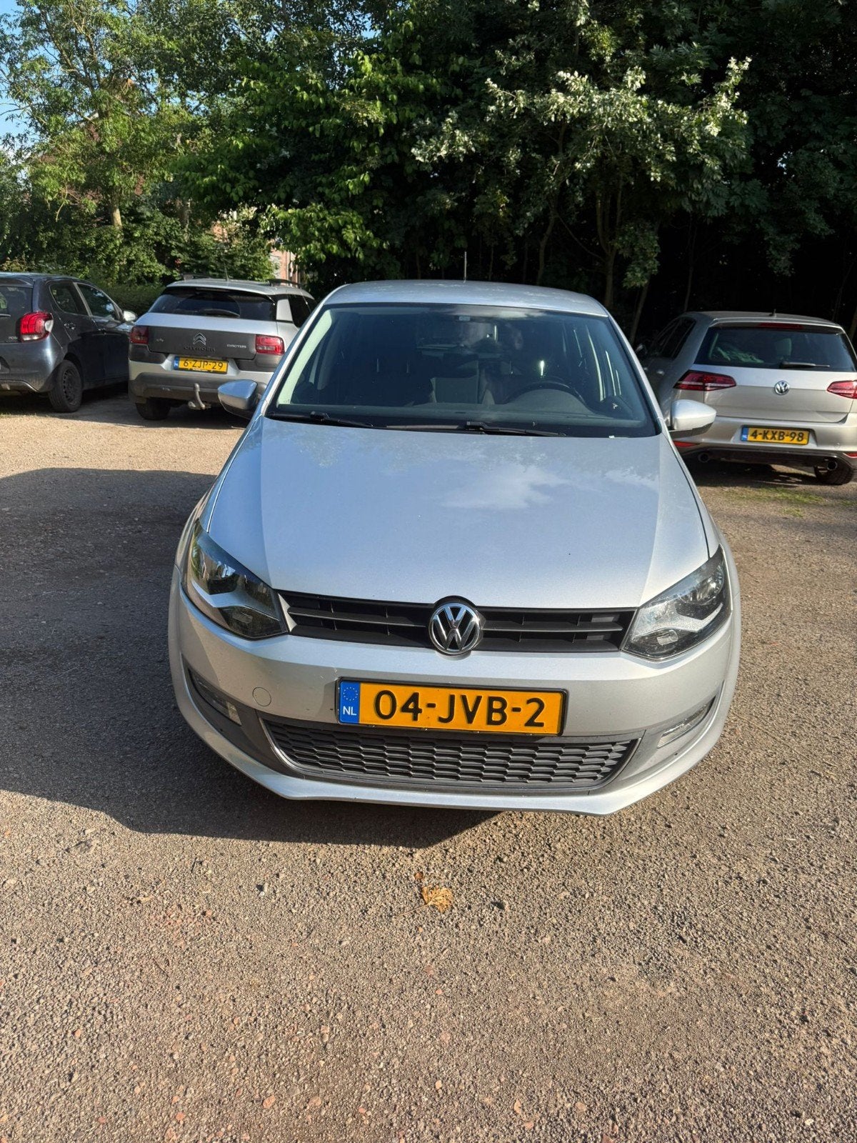 Volkswagen Polo 1.4 16V FSI 63KW 2009 Grijs, Auto's, Voorwielaandrijving, 970 kg, Stof, 40 €/maand