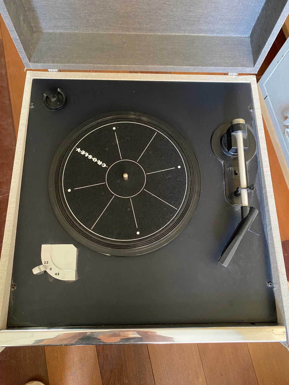 Crosley dansette platenspeler met ingebouwde luidspreker, Ophalen, Zo goed als nieuw, Platenspeler, Overige merken
