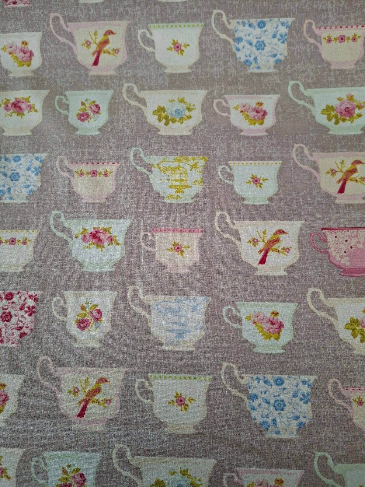 prachtige tilda stof, theekopjes, Overige kleuren, Verzenden, Nieuw, 30 tot 120 cm