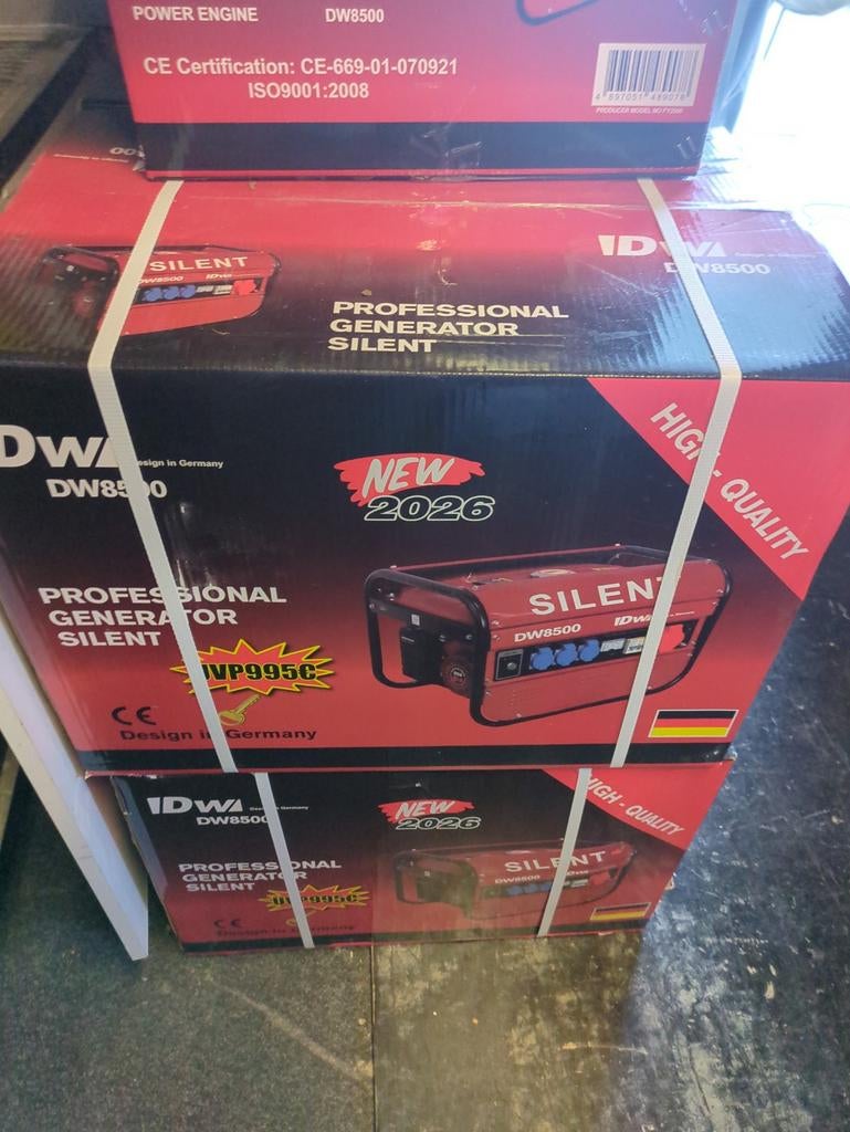 Aggregaat IDW DW 8500W (nieuw in de doos), Ophalen, Nieuw