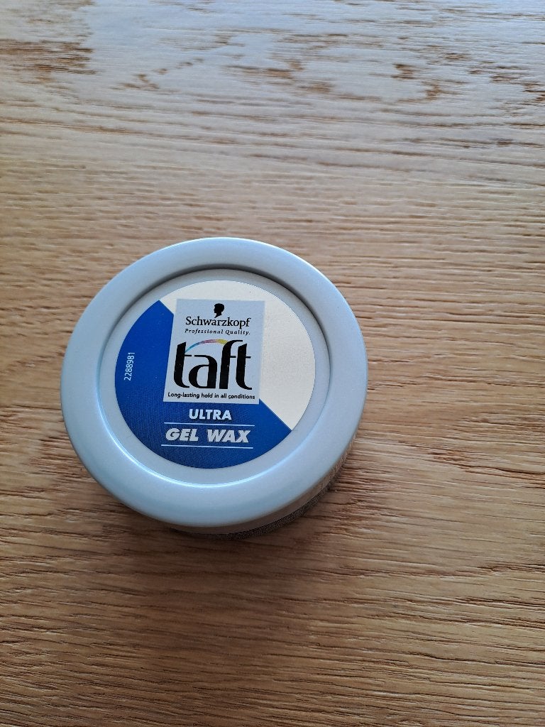 Schwarzkopf Taft Ultra gel-wax (75 ml), Ophalen of Verzenden, Nieuw, Gel, Wax, Haarlak of Mousse