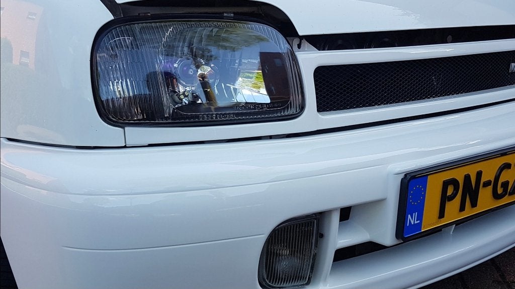 GEZOCHT: Micra K11 heldere koplampen zwart, Ophalen of Verzenden, Gebruikt, Nissan