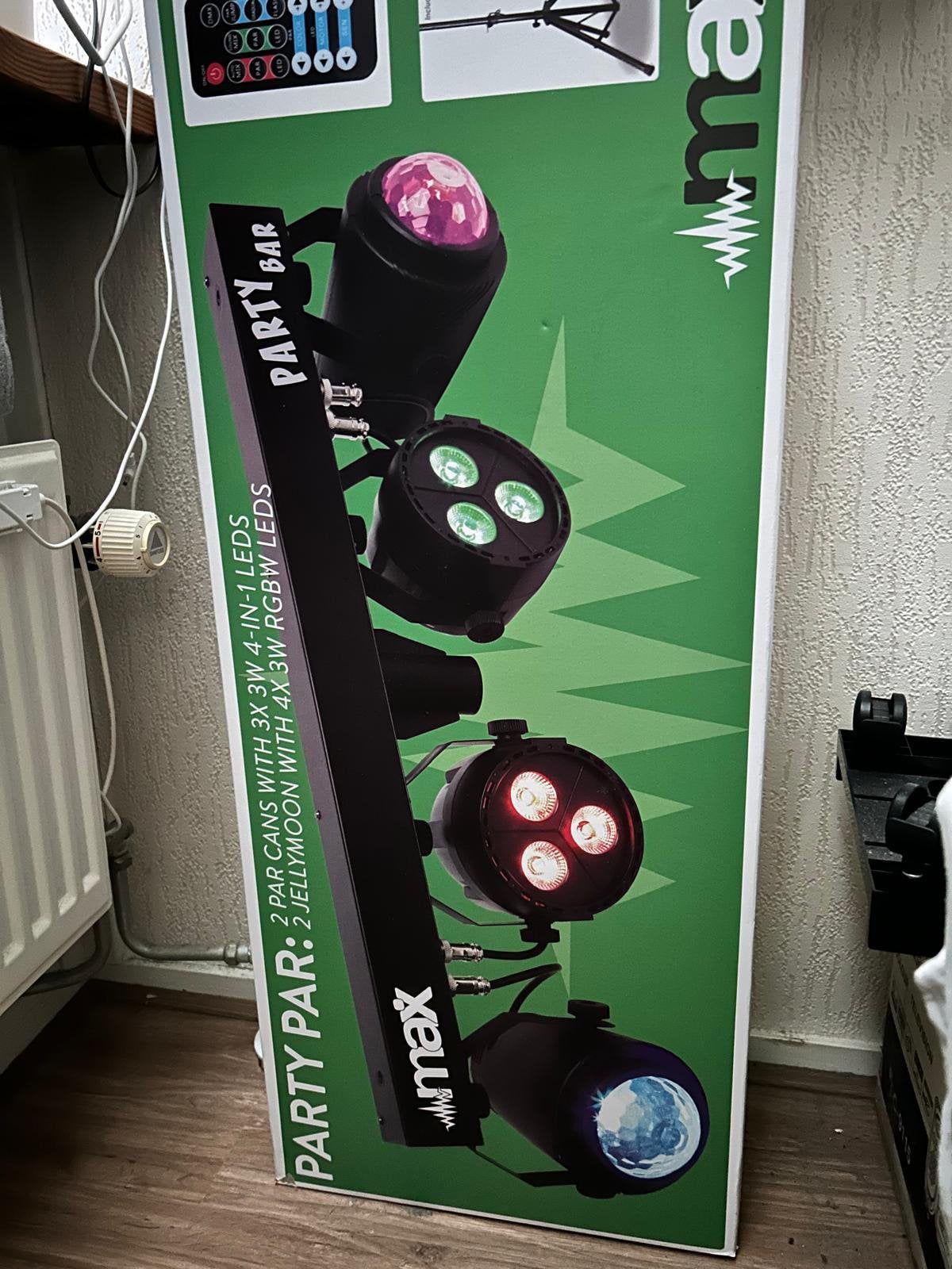 MAX Party Bar LED Lichtset, Muziek en Instrumenten, Licht en Laser, Ophalen, Zo goed als nieuw, Licht