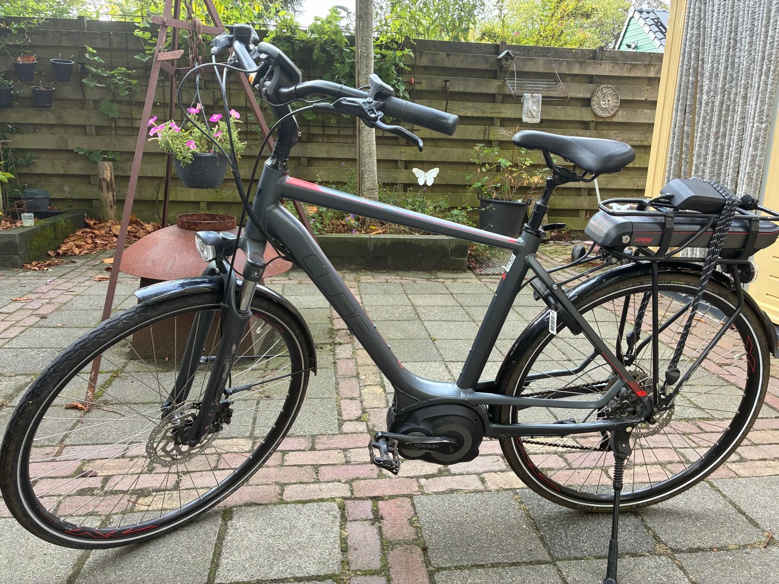 Cube elektrische fiets, 400Wh accu, maat 54, incl. lader, Ophalen, Gebruikt, 51 tot 55 cm, Cube