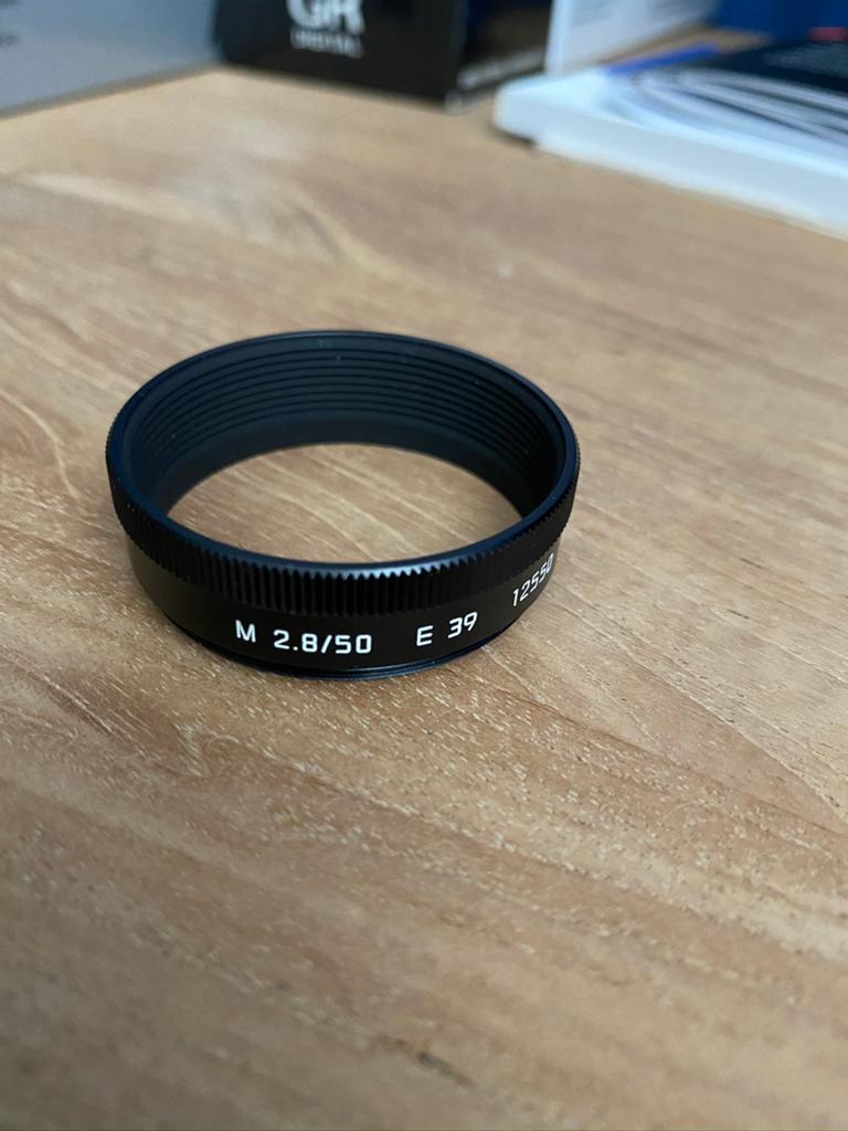 Nieuw Leica Elmar-M 50mm 2.8 Zonnekap Lens Hood Elmar 50, Ophalen of Verzenden, Nieuw