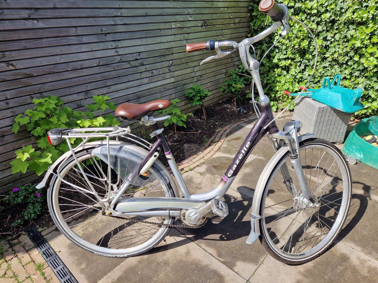 Gazelle Furore 28 inch damesfiets met 8 versnellingen, Ophalen, Gebruikt, 47 tot 50 cm, Versnellingen