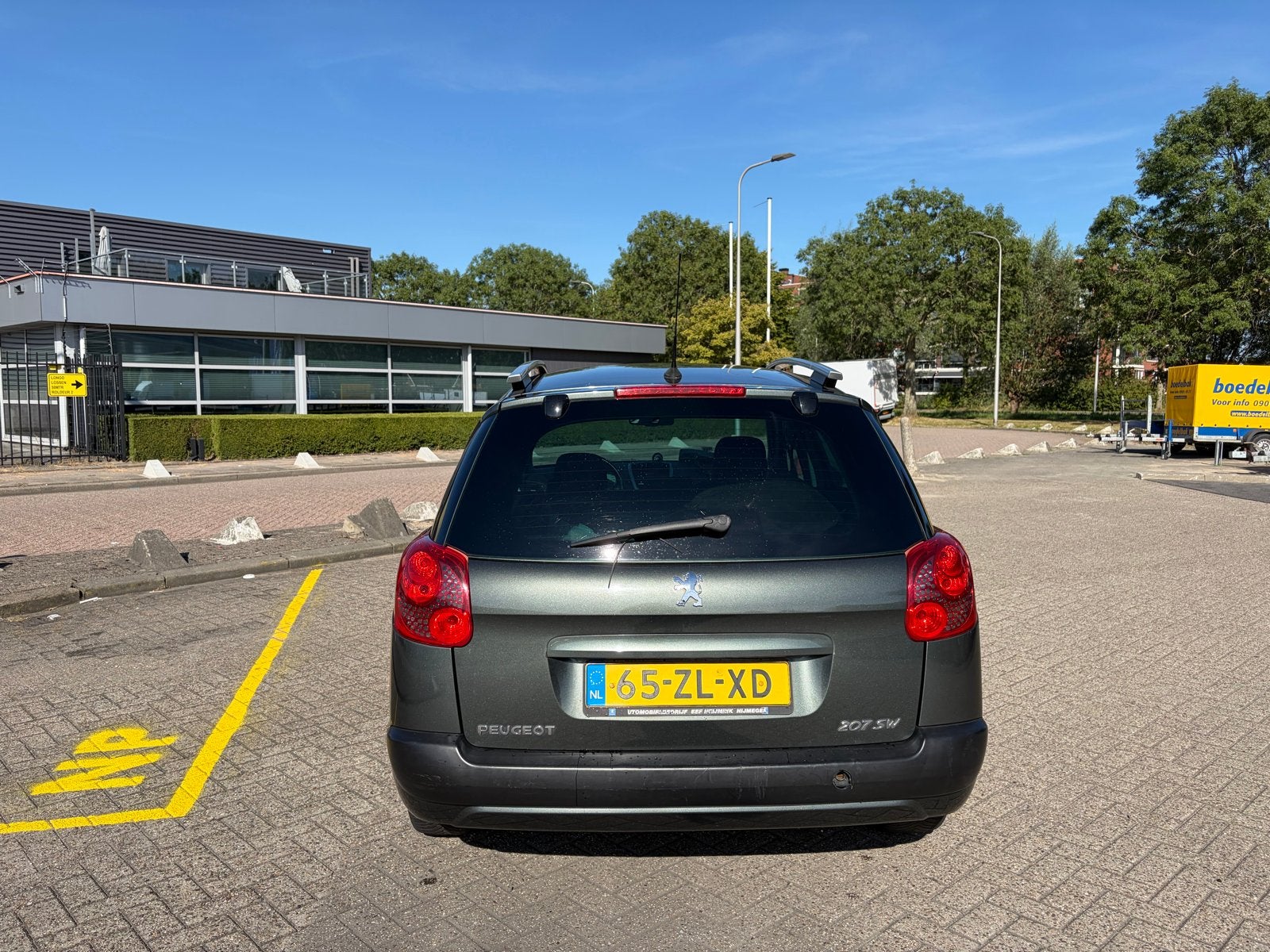 Peugeot 207 1.6 16V SW Outdoor 2008 Grijs, Voorwielaandrijving, 4 cilinders, Stationwagon, Handgeschakeld